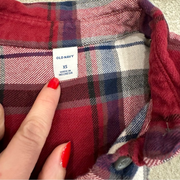 🚨 Bundle of 2 Old Navy Classic Plaid Tops - Picture 6 of 10